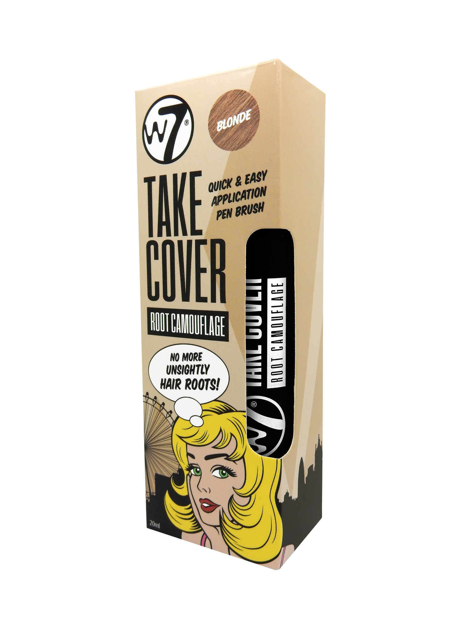W7 Take Cover Uitgroei Camouflage Pen - Blond