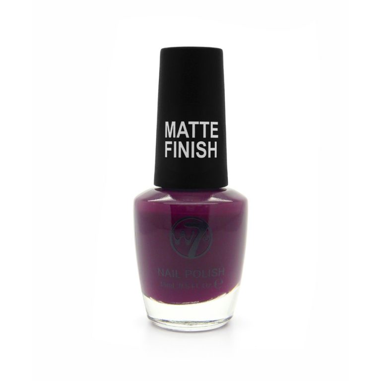 W7 Nagellak #161 - Matte Purple