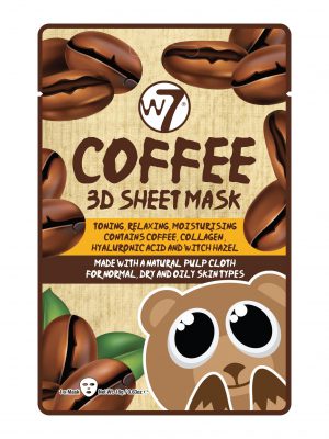 W7 Coffee 3D Sheet Face Mask