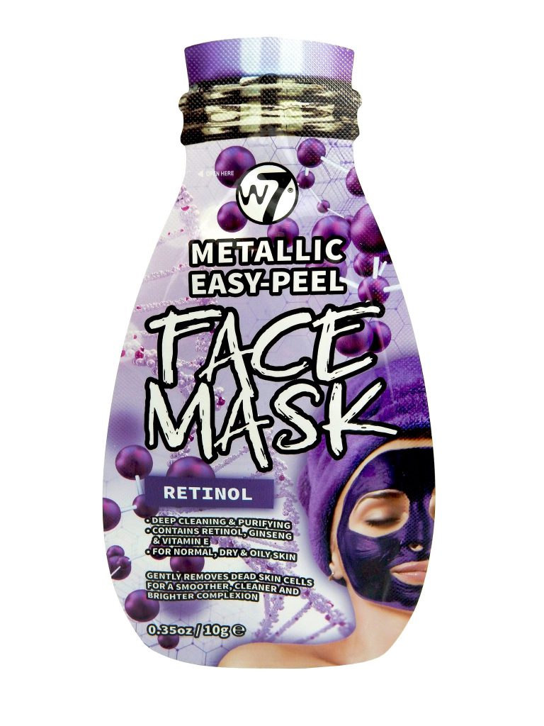 W7 Metallic Easy-Peel Retinol Face Mask
