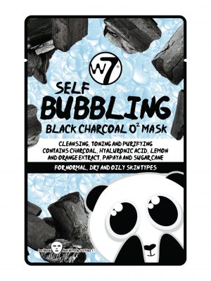Self Bubbling Black Charcoal O2 Face Mask