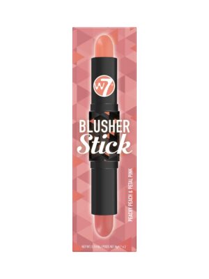 W7 Blusher Duo Stick - Peachy Peach & Petal Pink