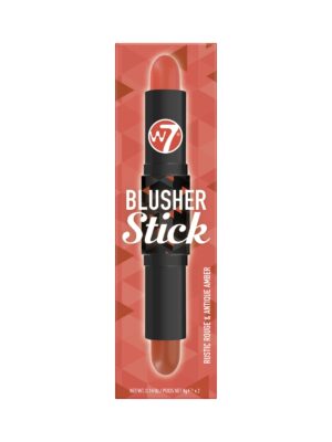 W7 Blusher Duo Stick - Rustic Rouge & Antique Amber