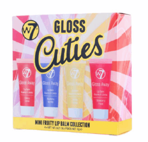 W7 Gloss Cuties Mini Fruity Lip Balm Collection