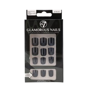 W7 Glamorous Nails - Jet Black