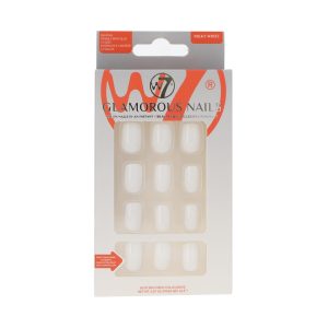 W7 Glamorous Nails - Milky White