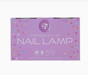 W7 Portable UV/LED Gel Nail Lamp