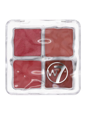 W7 Blur It Blush - Rose Veil - Soft Glam Palette