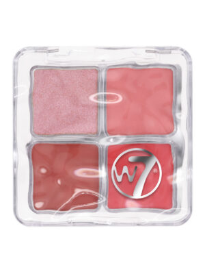 W7 Blur It Blush - Spiced Nectar - Warm Glow Palette