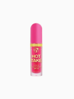 W7 Hot Take Glow Lip Oil SPF 30 - Pink